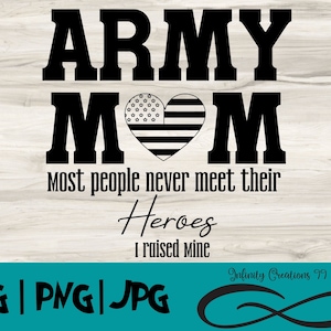 Army Mom Digital File, Army svg, Military svg, Military Mom svg, SVG, PNG, JPG, Cut file for Cricut, Silhouette, Army Mom Svg