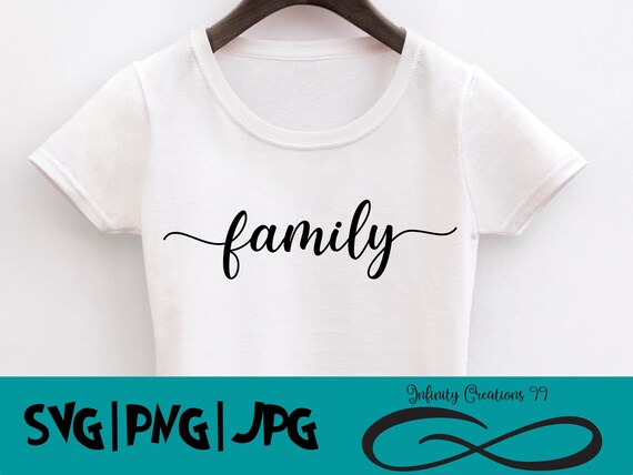 Download Family Word Svg Png Jpg Cricut Silhouette Digital File Etsy
