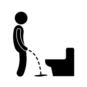 Boys Bathroom SVG, Funny svg, Boy peeing SVG, PNG, Cricut, Silhouette, digital file, Pee svg Funny Bathroom Sign svg, funny sign svg