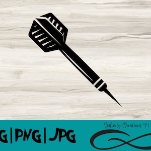 Dart Digital File - SVG, PNG, JPG - Cricut & Silhouette darts dartboard