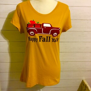 Fall Farm Truck T-shirt