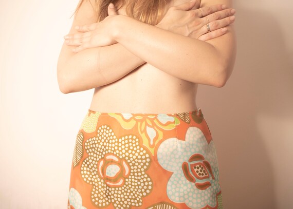 70s long skirt