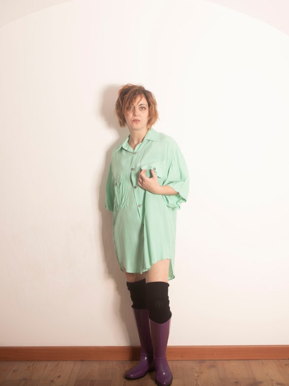 80s dress shirt