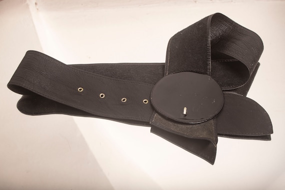 80s leather belt