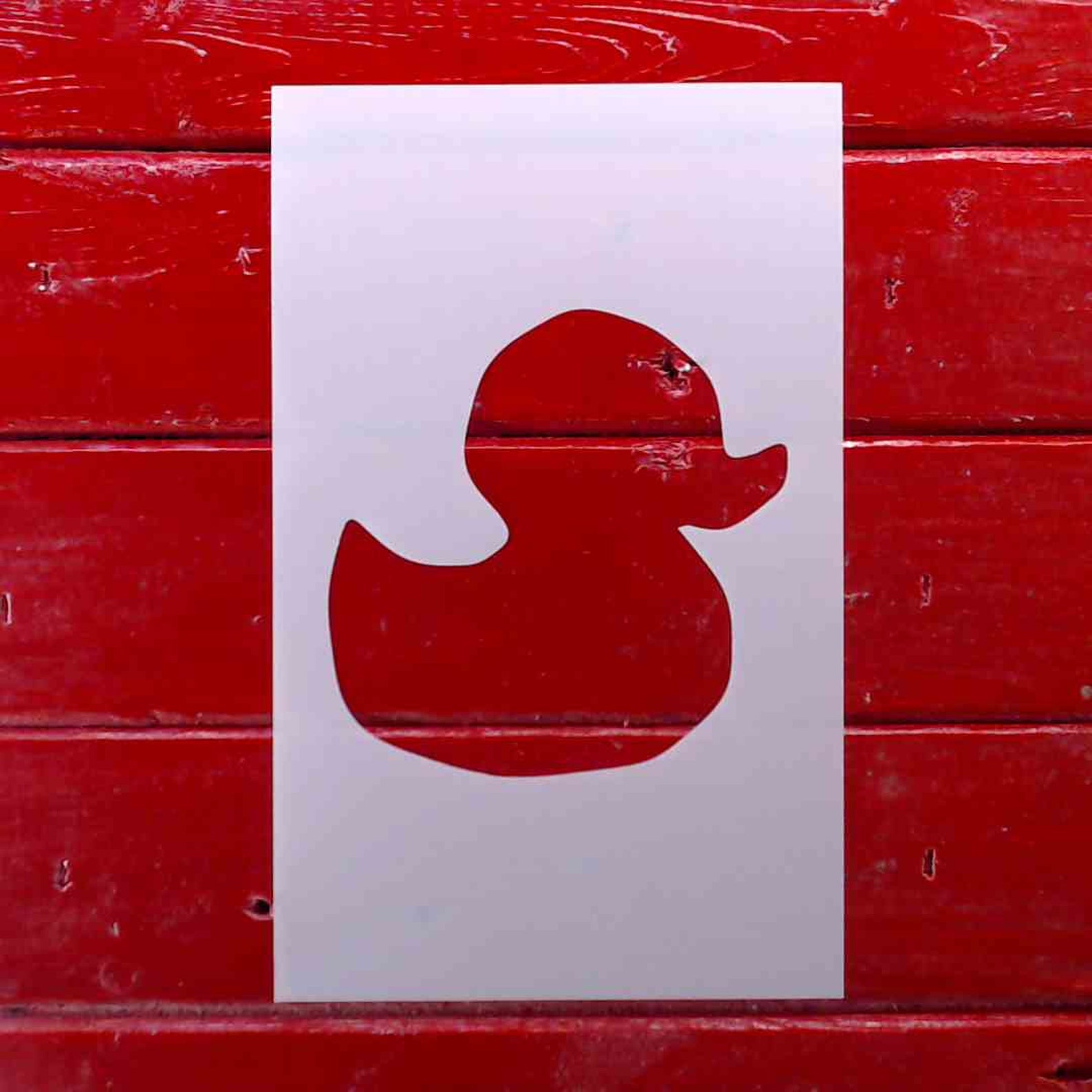 Rubber Duck Duckie Stencil Reusable Stencil Washable - Etsy