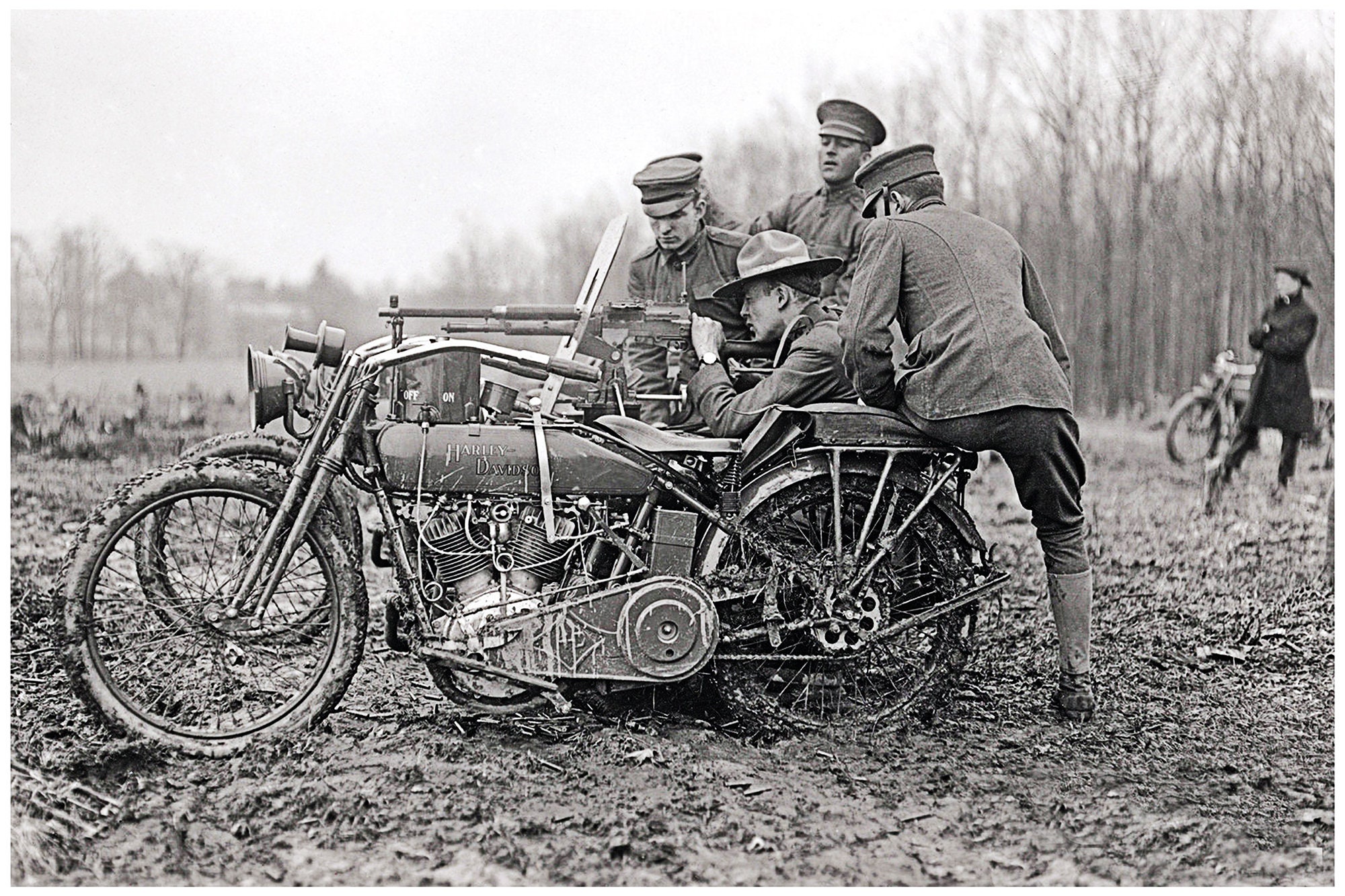 Harley Davidson Model 17 F J Equipped With Springfield C Etsy Harley Davidson Model 17 F J Equipped With Springfield C Etsy