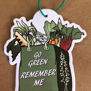 Go Green Remember Me Air Freshener