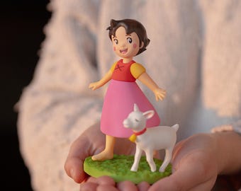 Collectible Handcrafted Heidi Statue + SURPRISE GIFT