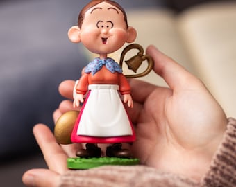 Statue Mrs. Minú Mrs. Pepperpot Spoon Oba-san - Resin + SURPRISE GIFT