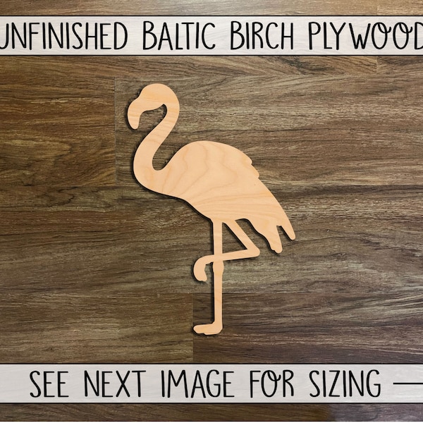 Flamingo Cutout - Etsy