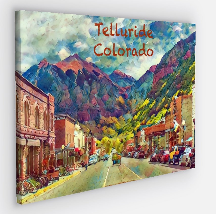 Prints Colorado print Telluride Art & Collectibles etna.com.pe
