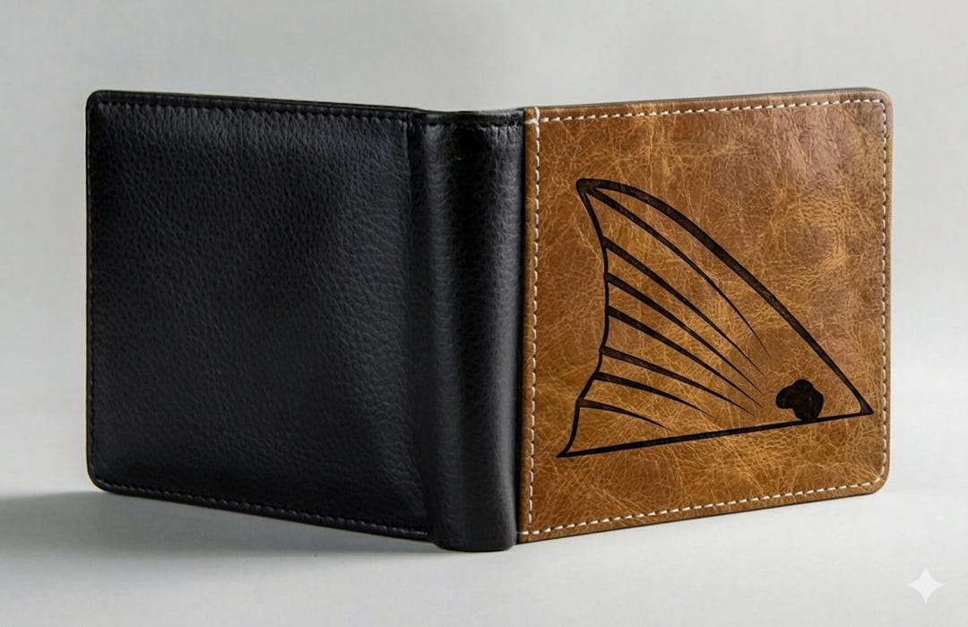 Men’s Camo Wallet , Redfish Tail Wallet Bifold Printed Men’s Wallet ...