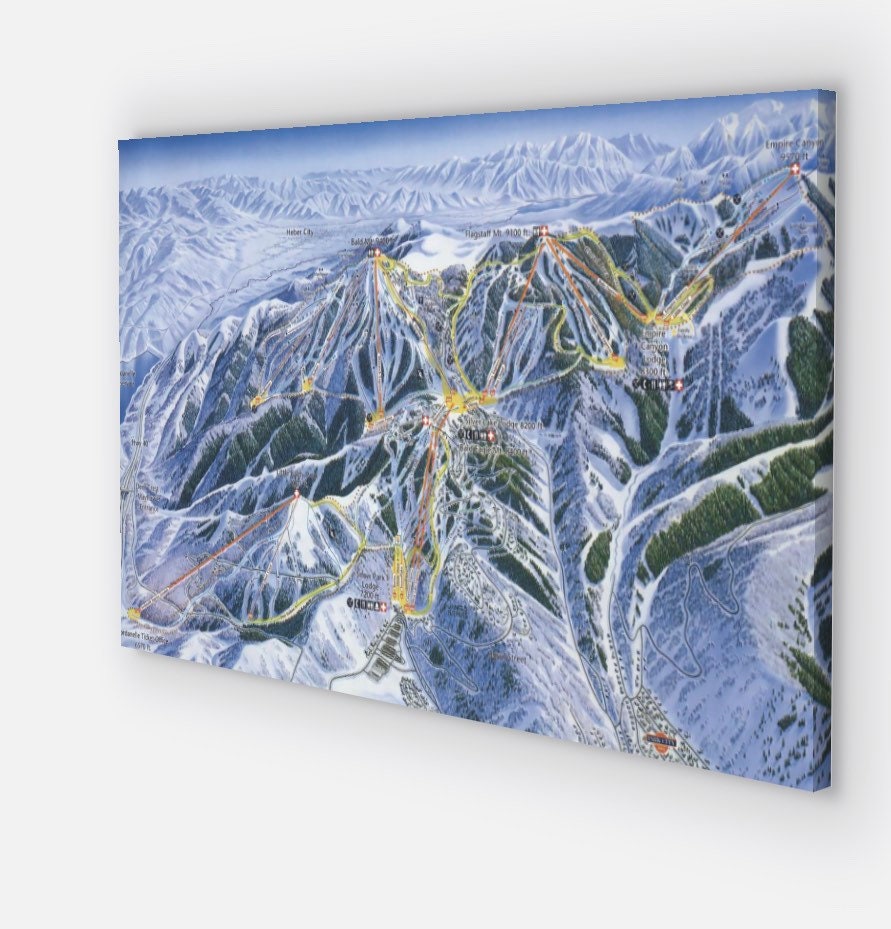 Vintage Deer Valley Utah Ski Area - Il Fullxfull.3731292632 Qq8k 