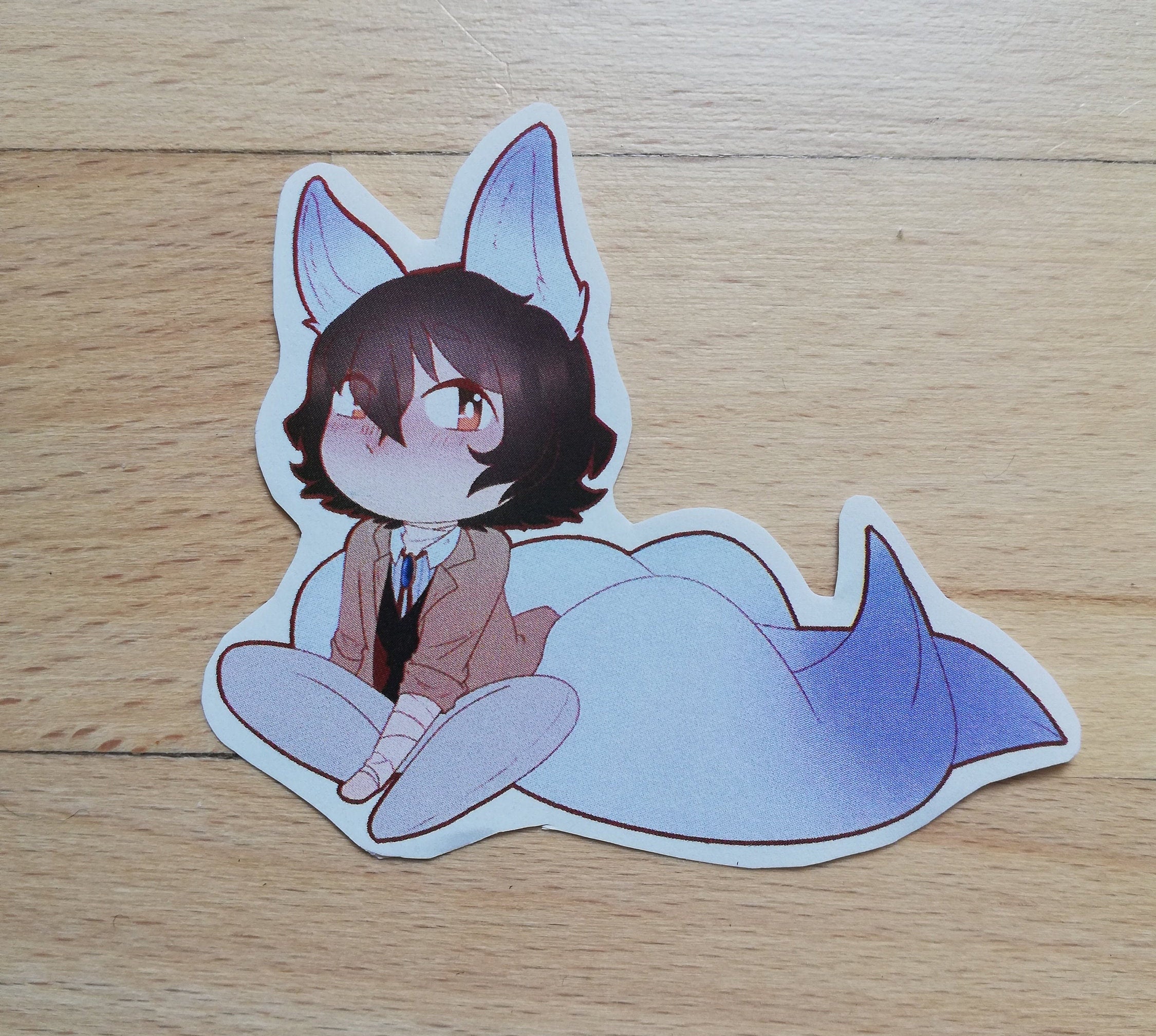 Bungo Stray Dogs Dazai Osamu Sticker Etsy