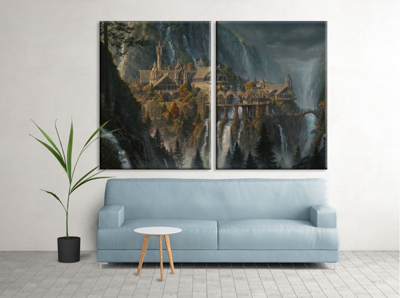Lord Of The Rings Art The Hobbit Wall Art | Etsy