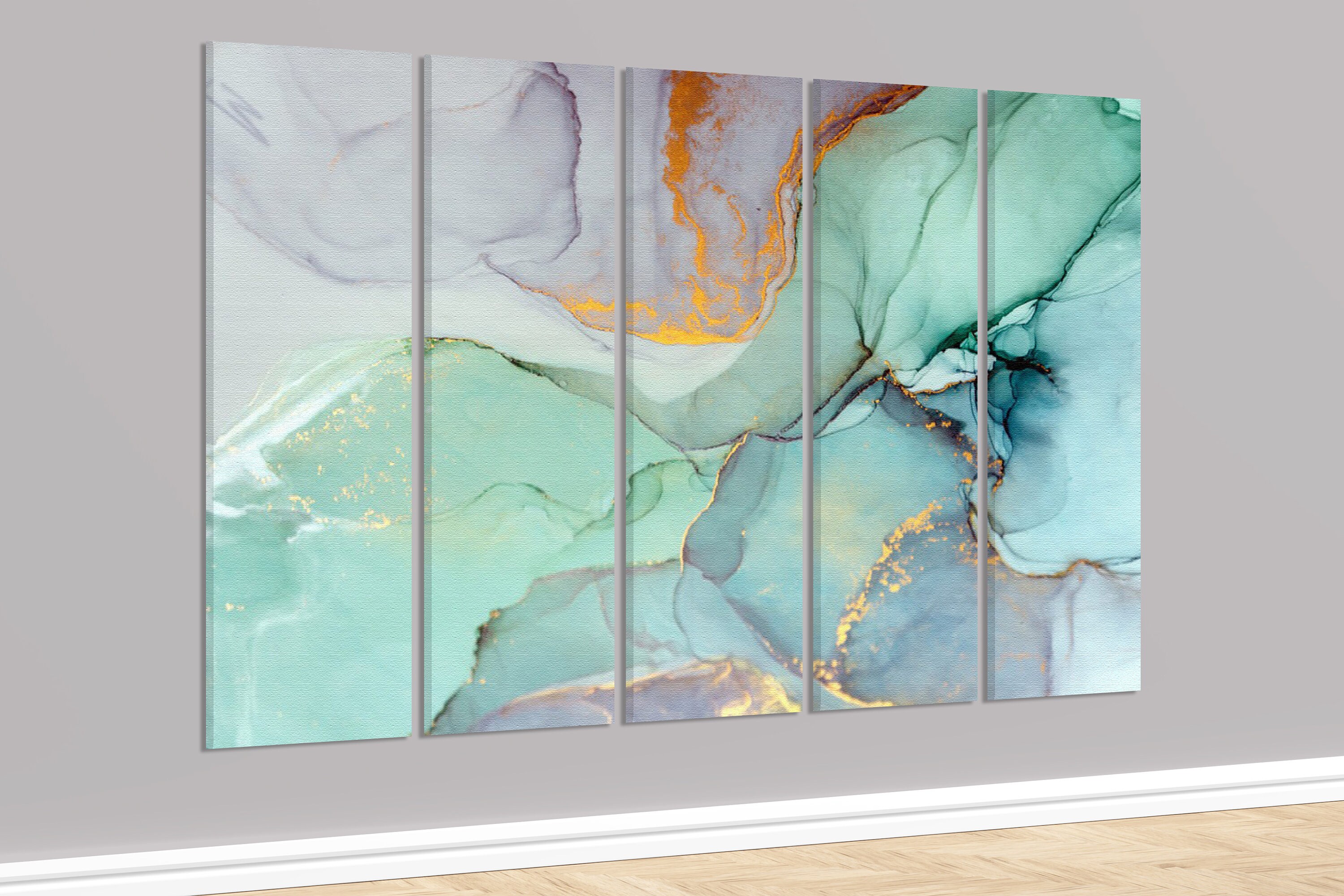 Marble wall art canvas print abstract wall decor marble home Etsy