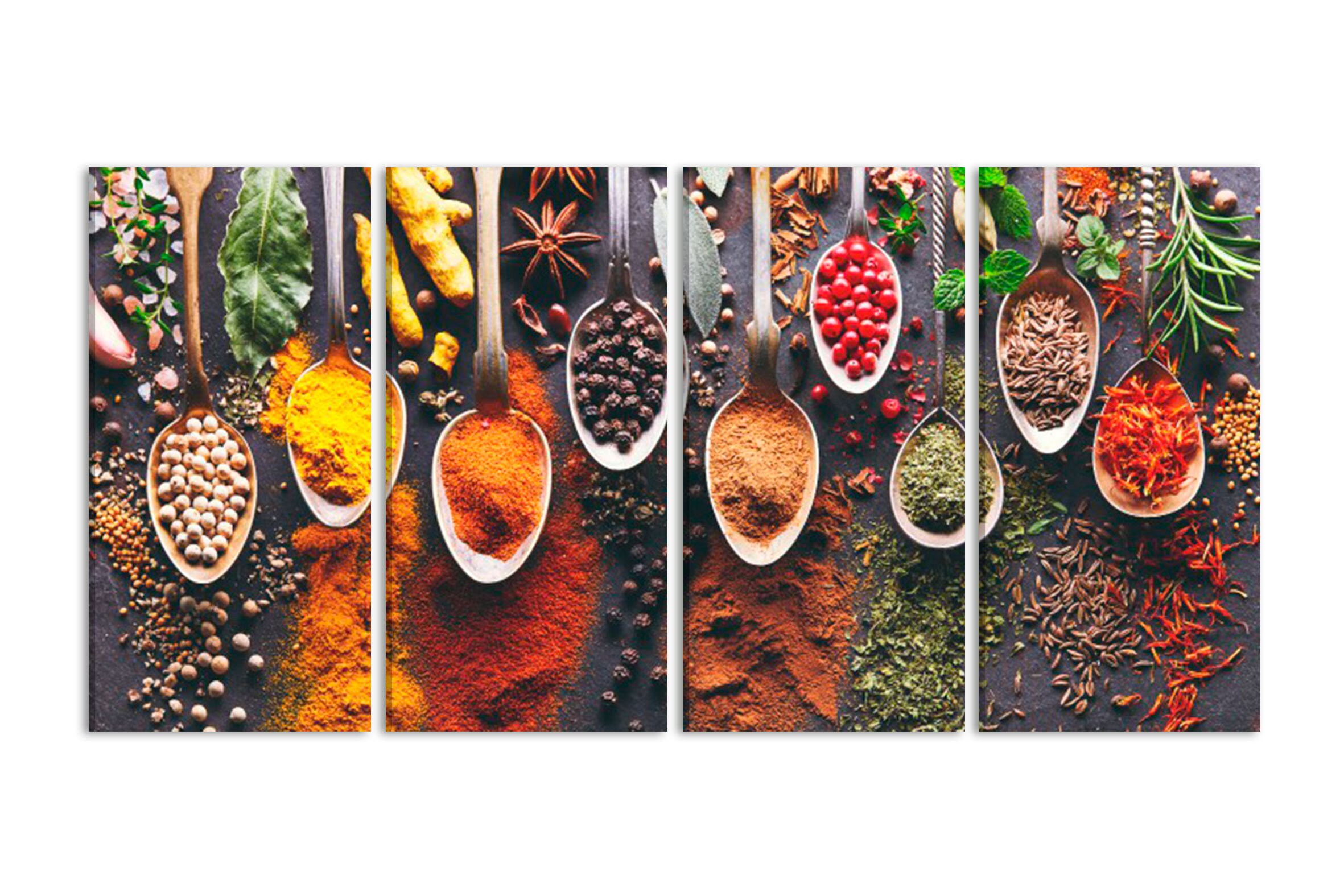 Kitchen wall art print spices kitchen decor Etsy