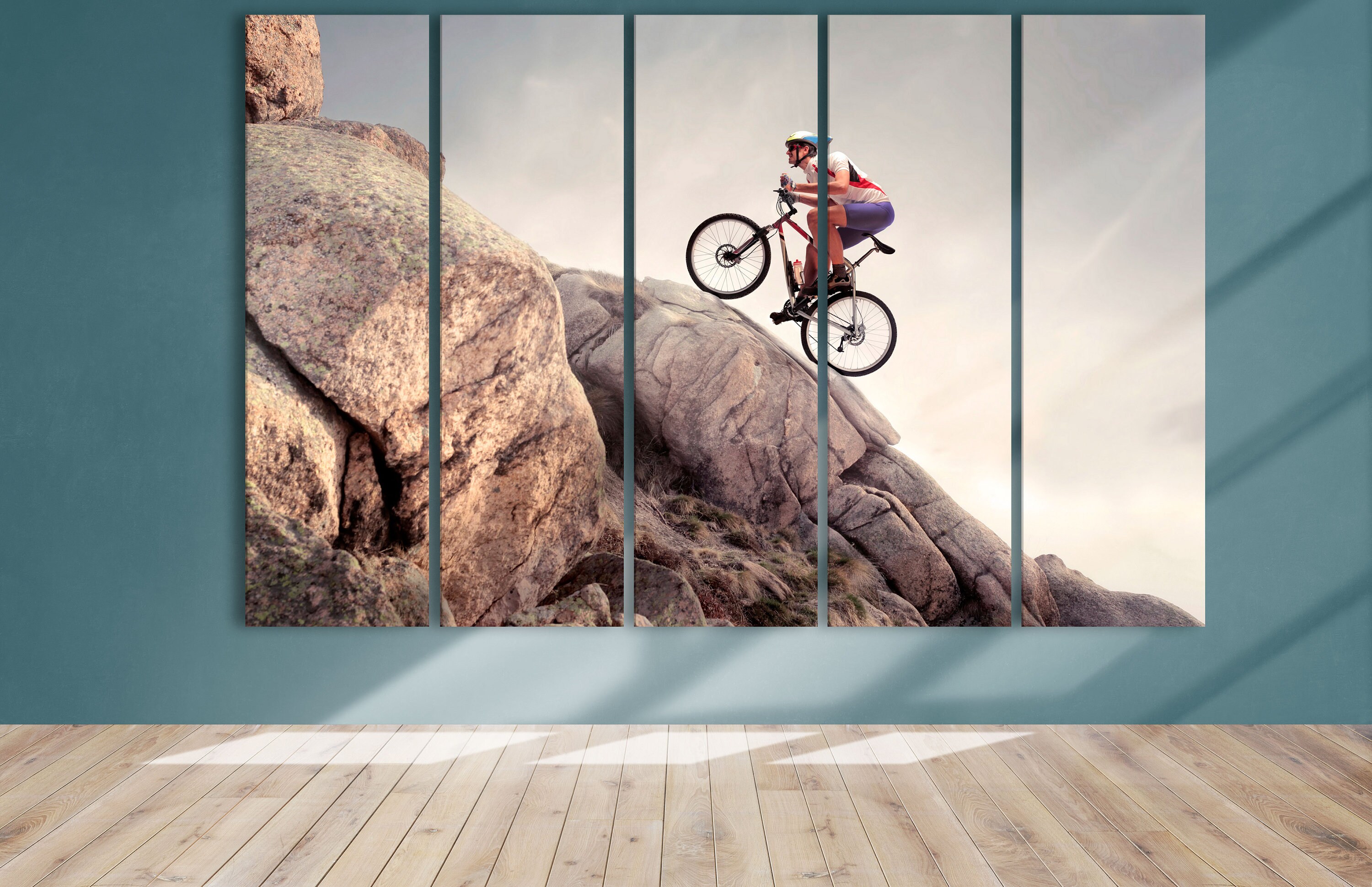 cycling wall art