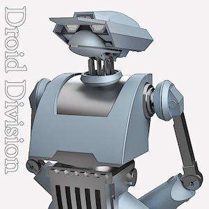 Spacebobs Tactical Droid Inspired Printable Fan Art Files