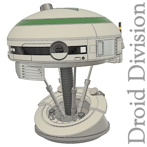 Spacebobs Pilot-Navigator Droid Inspired Head Display 3D Printable Files