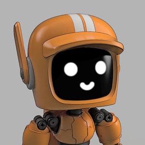 DroidDivision KV Robot Inspired 3D Printable Fan Art Files