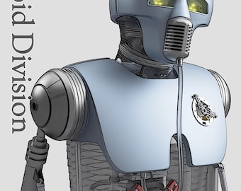 DroidDivision Med Droid Inspired Printable Fan Art Files