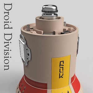 DroidDivision Bunker and Thermal Detonator Inspired Printable Fan Art Files