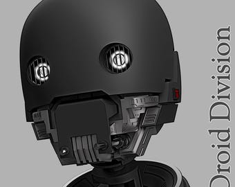 Spacebobs Security Droid Inspired Head/Stand Printable Fan Art Files.