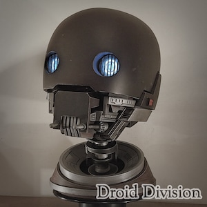 Spacebobs Security Droid Inspired Head/Stand Printable Fan Art Files.