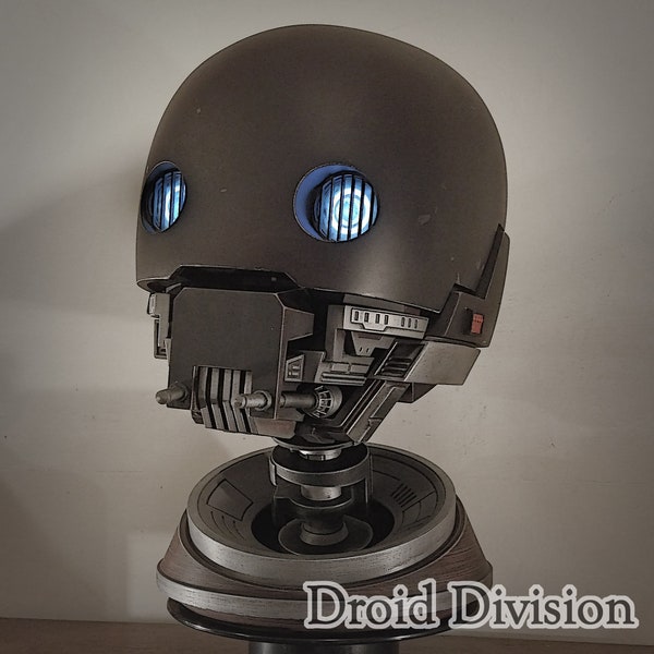 Spacebobs Security Droid Inspired Head/Stand Printable Fan Art Files.