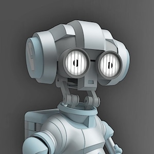 SpaceBobs AZ-Med Droid Inspired 3D Printable Fan Art Files