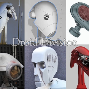 Spacebobs Jawa-pakket met op droid Heads geïnspireerde STL-fanartbestanden