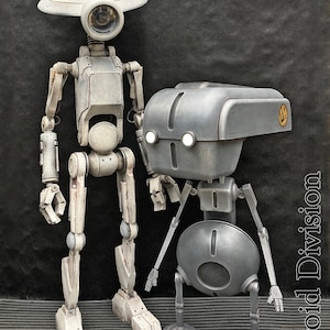 Spacebobs Techno-Service Droid inspiriert druckbare Fan Art Dateien Bild 4