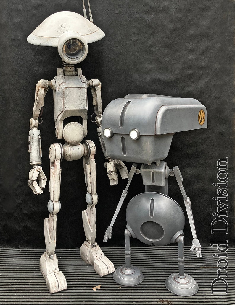 Spacebobs Techno-Service Droid inspiriert druckbare Fan Art Dateien Bild 4