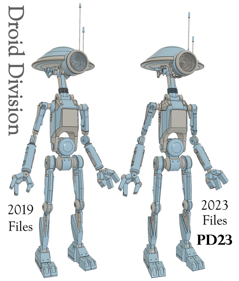 SpaceBobs Pit Droid Inspired Movie Styled 3D Printable Fan Art Files image 7