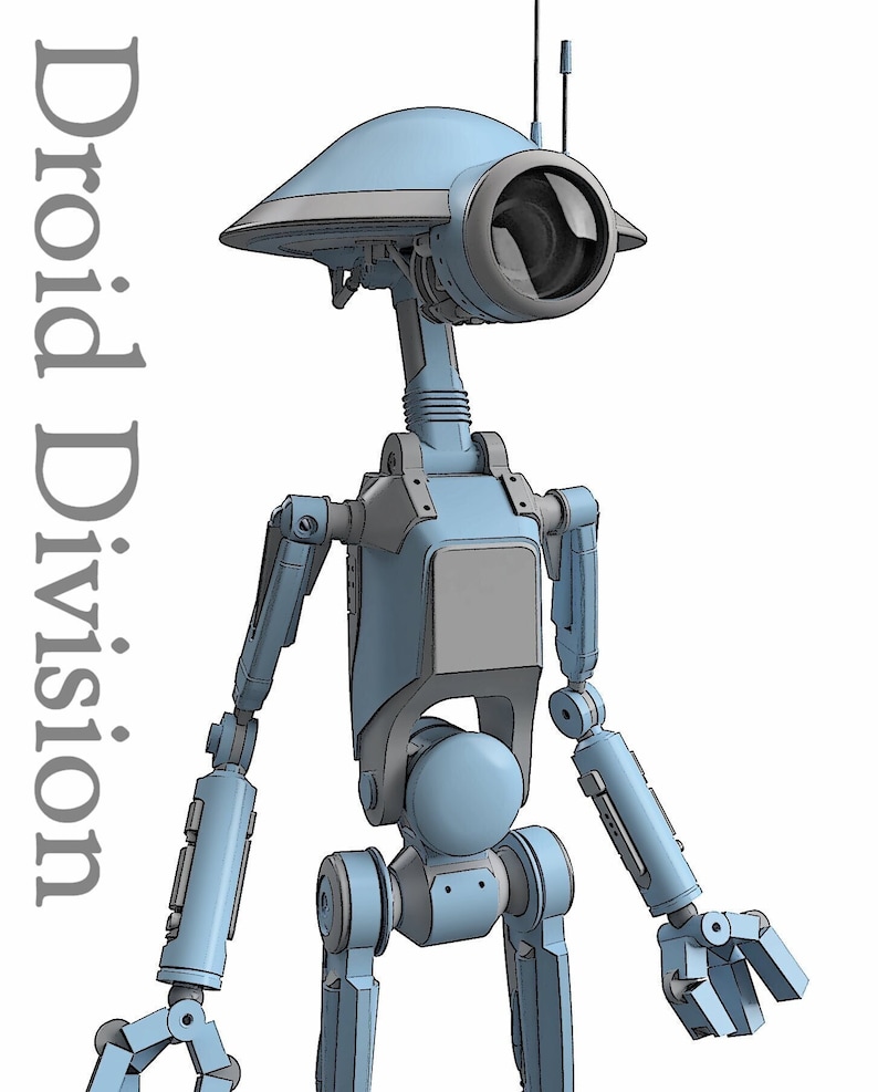 SpaceBobs Pit Droid Inspired Movie Styled 3D Printable Fan Art Files zdjęcie 1