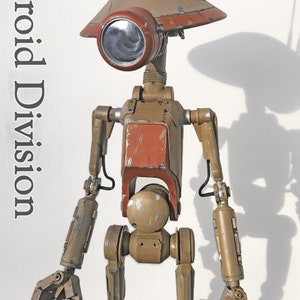 SpaceBobs Pit Droid geïnspireerd filmstijl 3D afdrukbare fanart-bestanden afbeelding 3