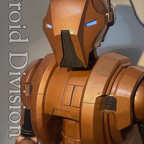 Spacebobs Meatbag Assassin Droid inspiriert druckbare Fan-Art-Dateien