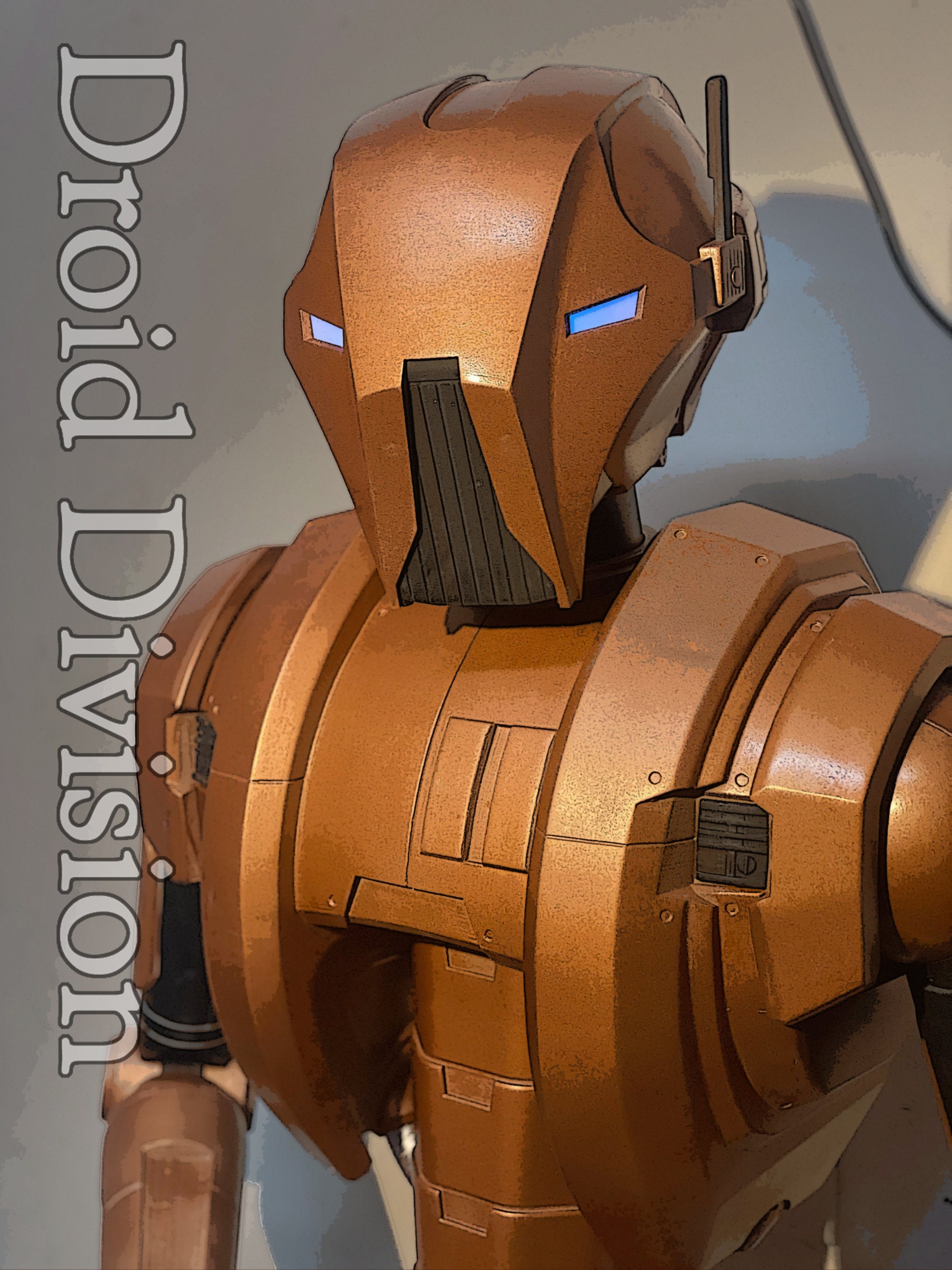 Spacebobs Meatbag Assassin Droid Inspired Printable Fan Art Files