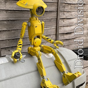 SpaceBobs Pit Droid Inspired Movie Styled 3D Printable Fan Art Files image 6