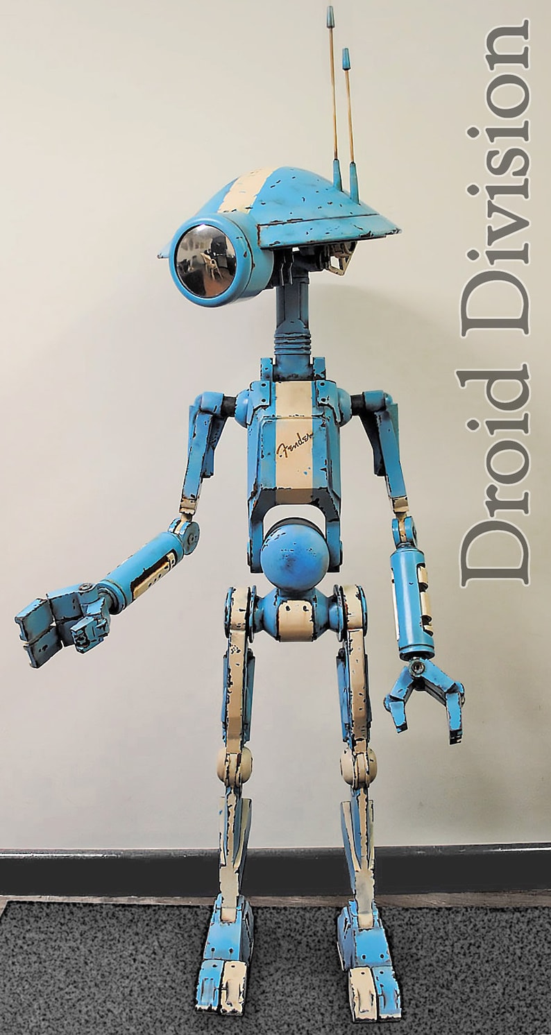 SpaceBobs Pit Droid geïnspireerd filmstijl 3D afdrukbare fanart-bestanden afbeelding 9