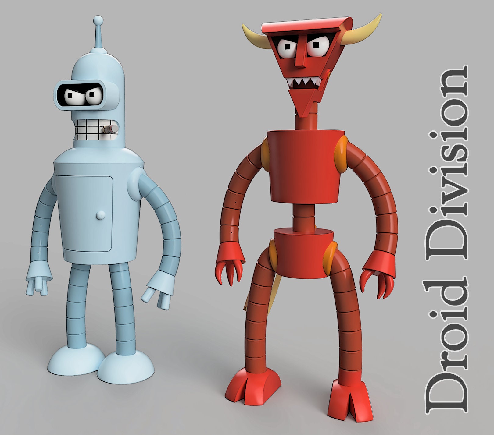 Droiddivision Robotdevil Inspired Fan Art Printable Files - Etsy