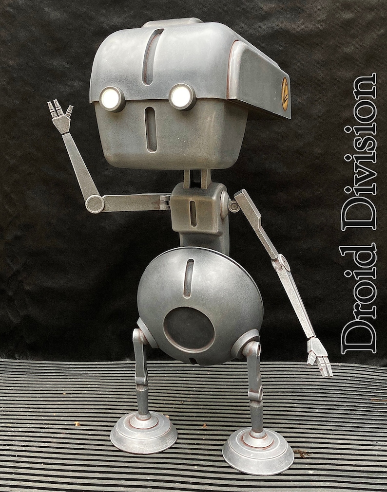 Spacebobs Techno-Service Droid inspiriert druckbare Fan Art Dateien Bild 1