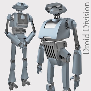 Spacebobs Tactical Droid Inspired Printable Fan Art Files zdjęcie 6