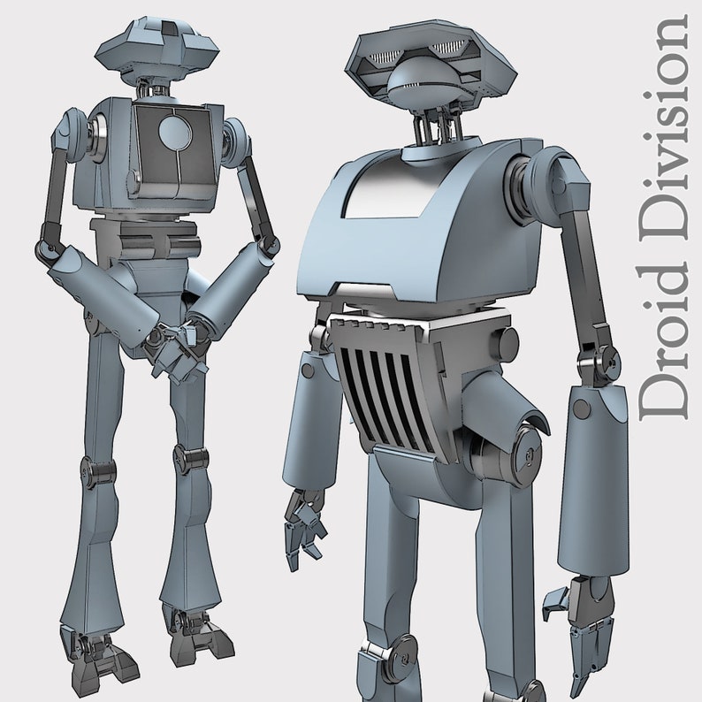 Spacebobs Tactical Droid Inspired Printable Fan Art Files zdjęcie 6