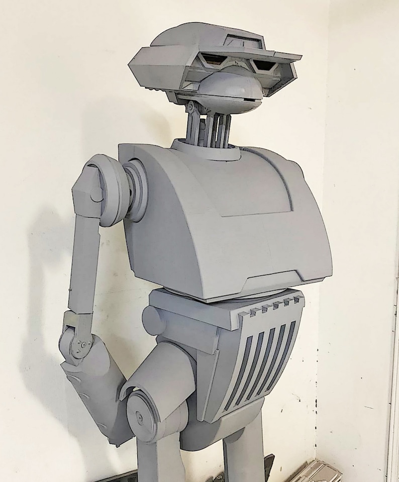 Spacebobs Tactical Droid Inspired Printable Fan Art Files zdjęcie 4