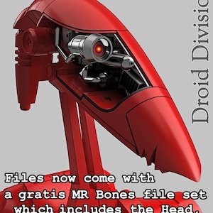 Spacebobs Battle Droid Inspired Printable Fan Art Files. image 3
