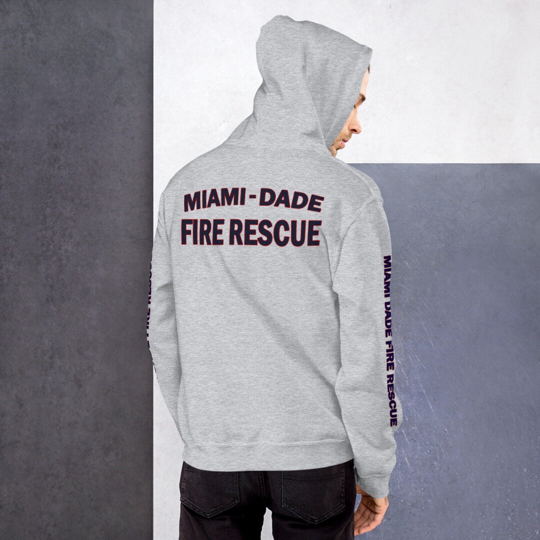 Miami Dade Fire Rescue II Unisex Hoodie - Etsy