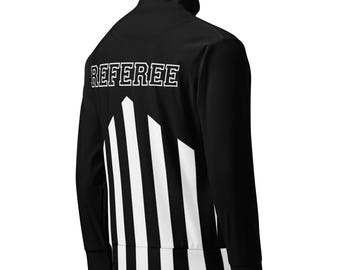 Referee&#39;s Unisex Track Jacket, Referee&#39;s Track Jacket, Referee Jacket, Referee Gift, Ref Gift, Referee Thank You, Team Gift, Referee Apparel