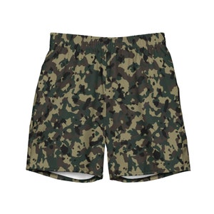 Groene camouflage heren zwembroek, militaire zwembroek, leger zwembroek, strijdkrachten zwembroek, Camo zwembroek, militaire zwemkleding